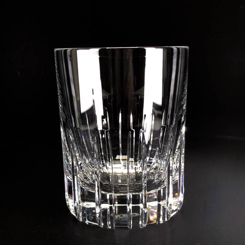 【箱付き】Baccarat バカラ／ロータリー ロックグラス／クリスタルグラス／クリア／BC654