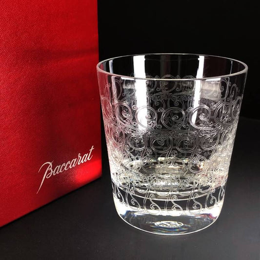 【美品・箱付き】Baccarat バカラ／ローハン タンブラー／クリスタルグラス／クリア／BC655