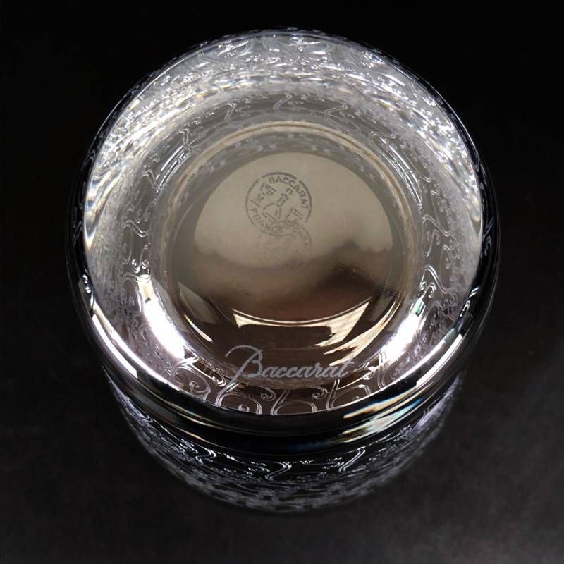 【美品・箱付き】Baccarat バカラ／ローハン タンブラー／クリスタルグラス／クリア／BC655