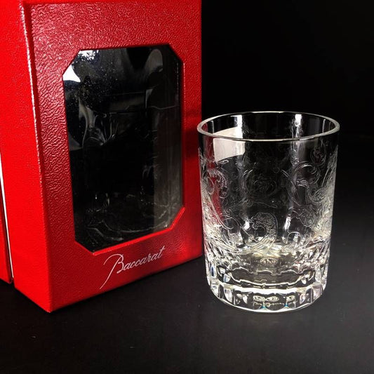 【美品・箱付き】Baccarat バカラ／パルメ ショットグラス／クリスタルグラス／クリア／BC656