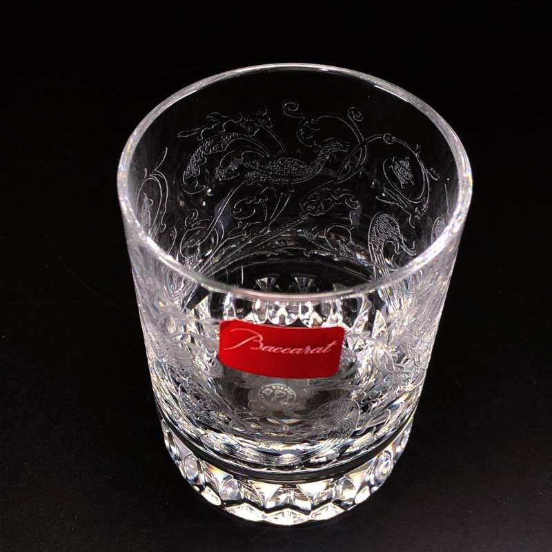 【美品・箱付き】Baccarat バカラ／パルメ ショットグラス／クリスタルグラス／クリア／BC656