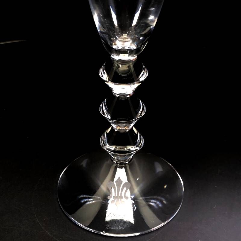 【訳あり・売り切り・箱付き・美品】Baccarat バカラ／ベガ シャンパンフルート／クリスタルグラス／クリア／BC657