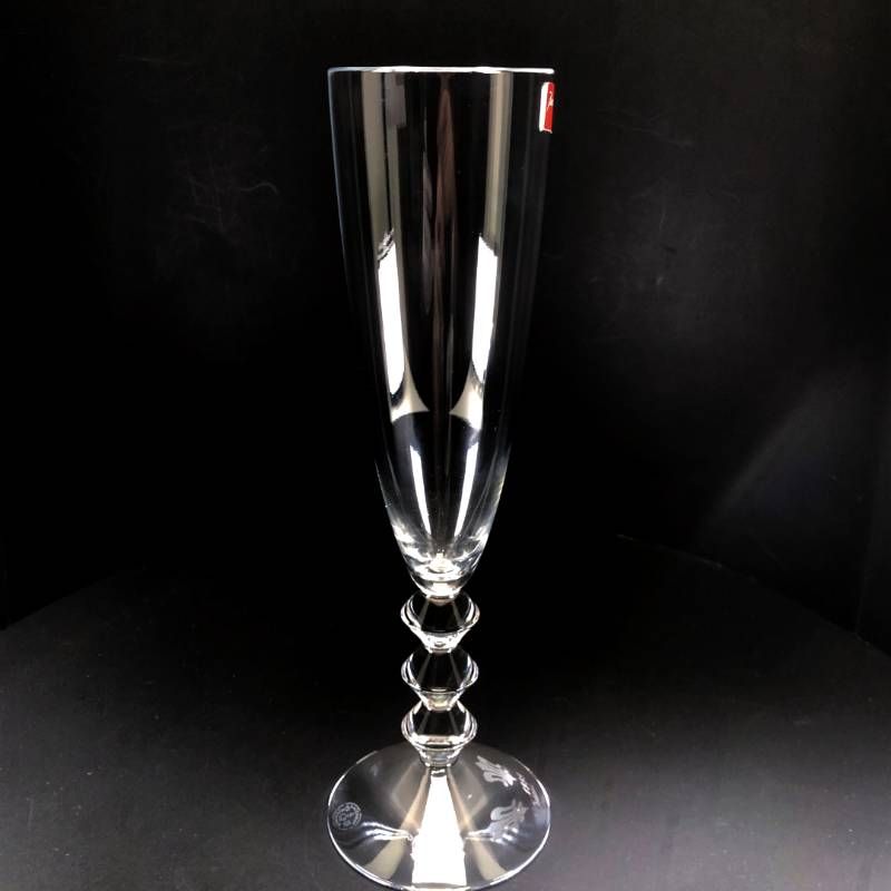 【訳あり・売り切り・箱付き・美品】Baccarat バカラ／ベガ シャンパンフルート／クリスタルグラス／クリア／BC657