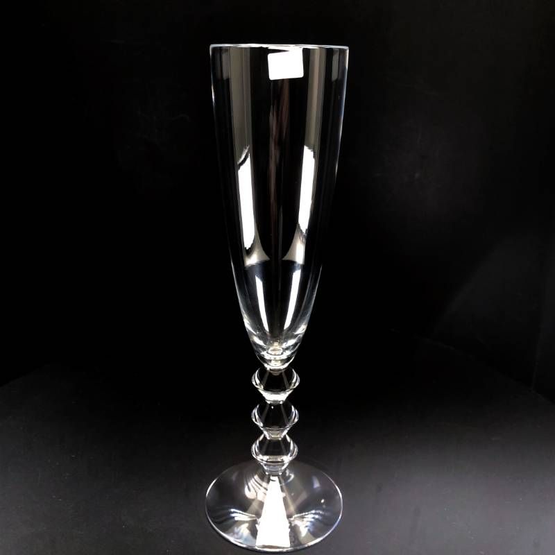 【訳あり・売り切り・箱付き・美品】Baccarat バカラ／ベガ シャンパンフルート／クリスタルグラス／クリア／BC657