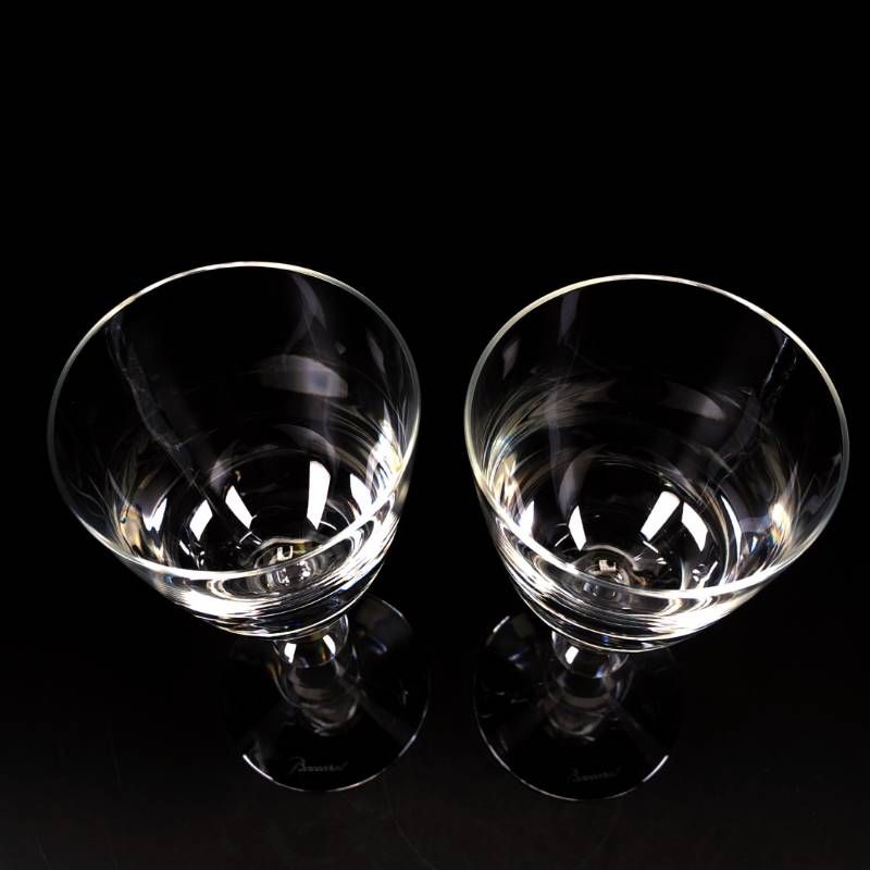 【箱付き】Baccarat バカラ／ベガ ペア ワイングラス／クリスタルグラス／クリア／BC658