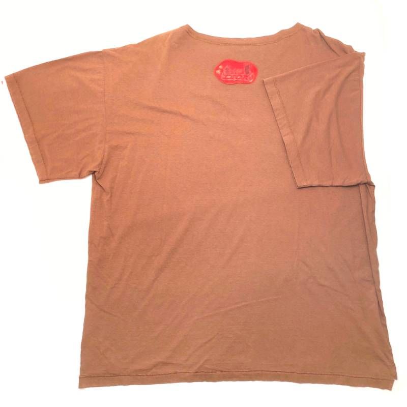 【美品】DIOR HOMME ディオールオム／22AW カクタスジャック トラヴィススコット コラボ Tシャツ 283J63210752／L／綿／ブラウン