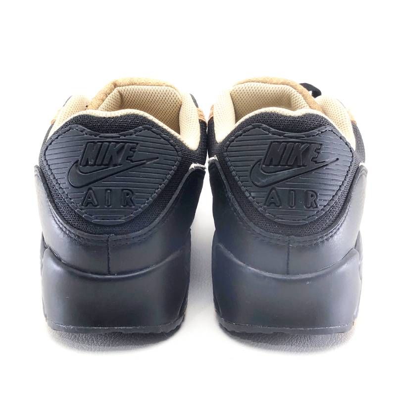 【美品】NIKE ナイキ／AIR MAX 90 エア マックス 90 DQ4071-003／29cm／ブラック・オレンジ・ホワイト