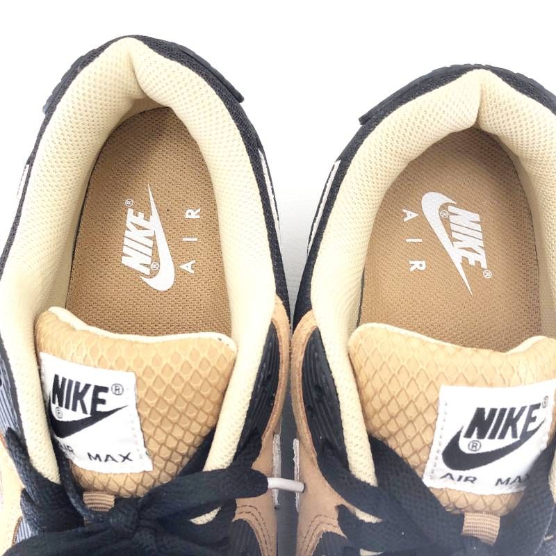 【美品】NIKE ナイキ／AIR MAX 90 エア マックス 90 DQ4071-003／29cm／ブラック・オレンジ・ホワイト