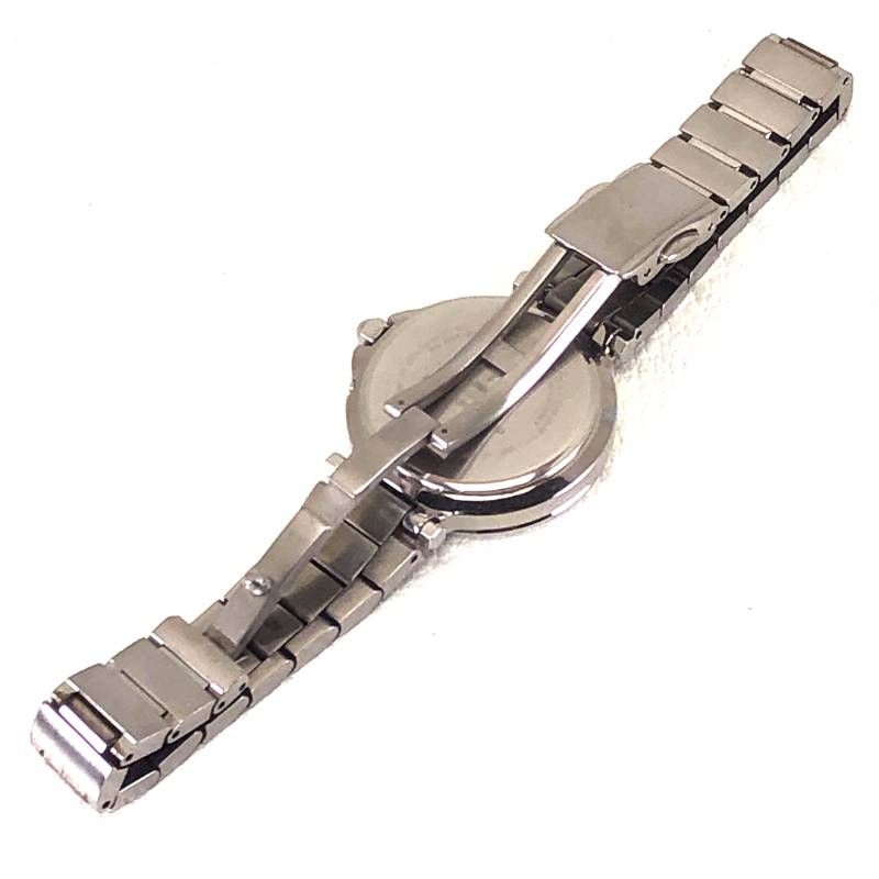 【美品】CITIZEN シチズン／XC クロスシー エコドライブ レディース H240-T018220／ソーラークォーツ／ステンレス／シルバー・ブラック