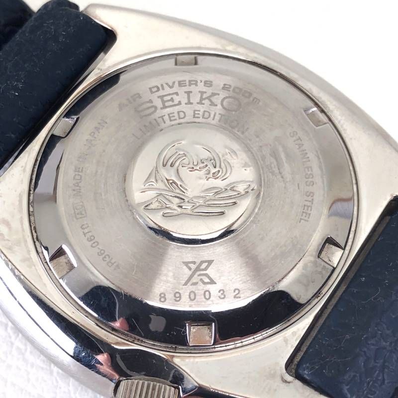【世界500本限定・希少・箱付き】SEIKO セイコー／プロスペックス オレンジタートル 4R36-06T0/SBDY023／自動巻／ステンレス／シルバー・オレンジ・ブラック