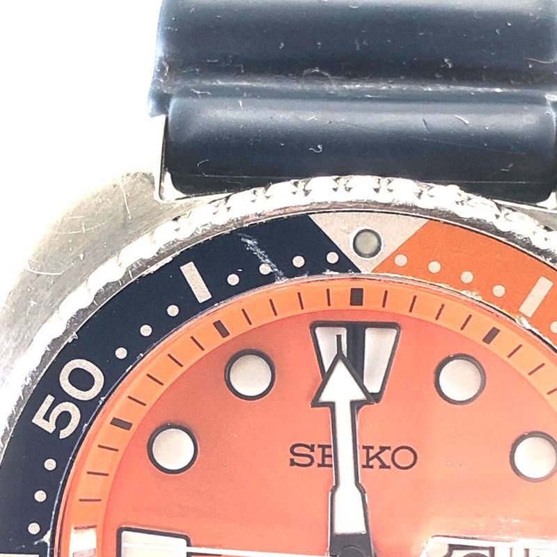 【世界500本限定・希少・箱付き】SEIKO セイコー／プロスペックス オレンジタートル 4R36-06T0/SBDY023／自動巻／ステンレス／シルバー・オレンジ・ブラック