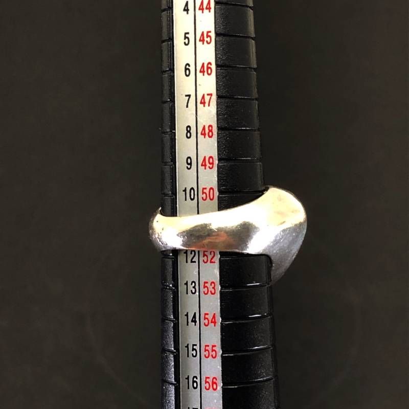 GLAD HAND グラッドハンド／ハートモチーフ ボタン リング 指輪／約11号／SV925／シルバー・ゴールド