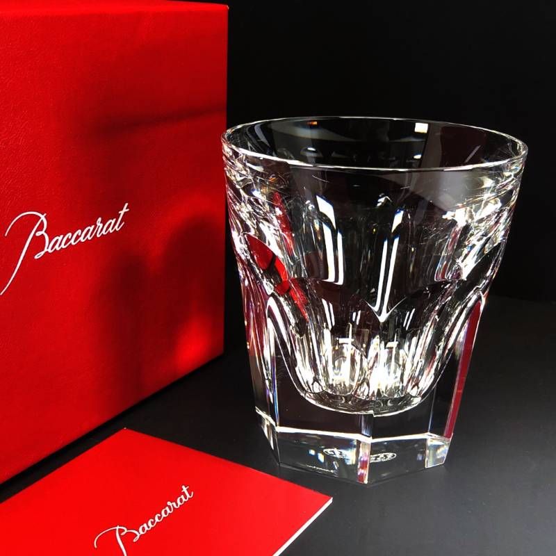 【美品・箱付き】Baccarat バカラ／アルクール タンブラー／クリスタルグラス／クリア／BC660