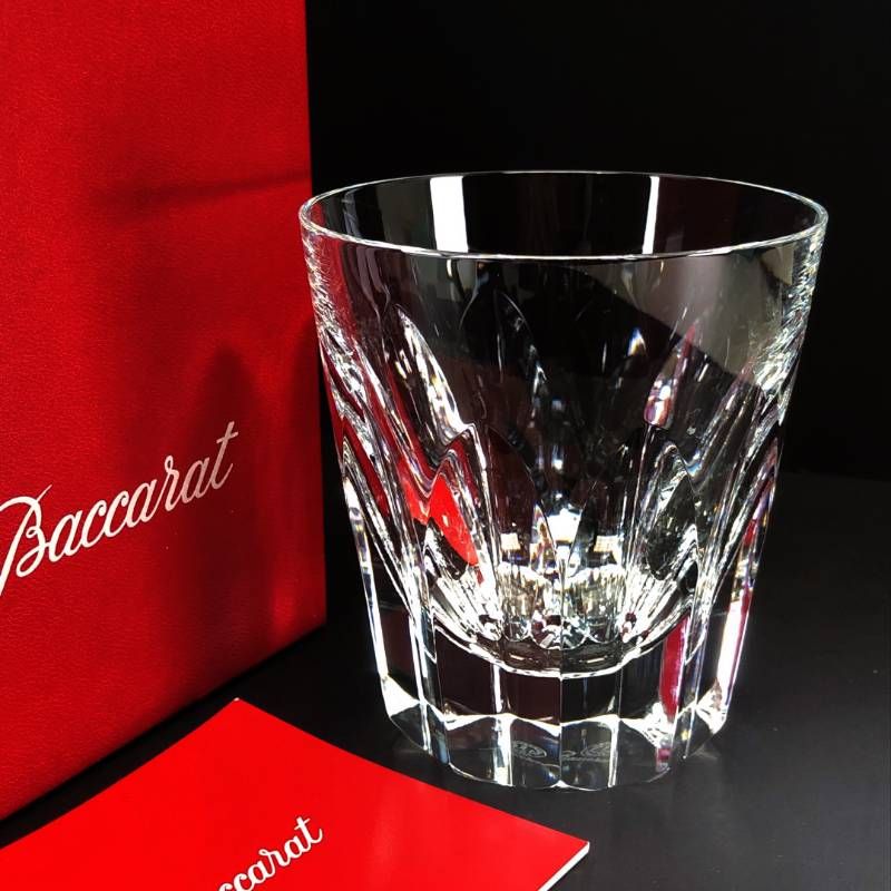 【美品・箱付き】Baccarat バカラ／ポリニャック タンブラー／クリスタルグラス／クリア／BC662