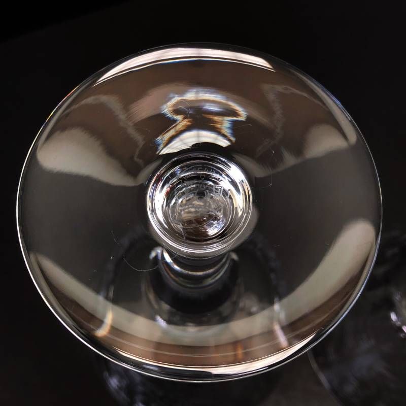 Baccarat バカラ／パルメ ペア ワイングラス／クリスタルグラス／クリア／BC663