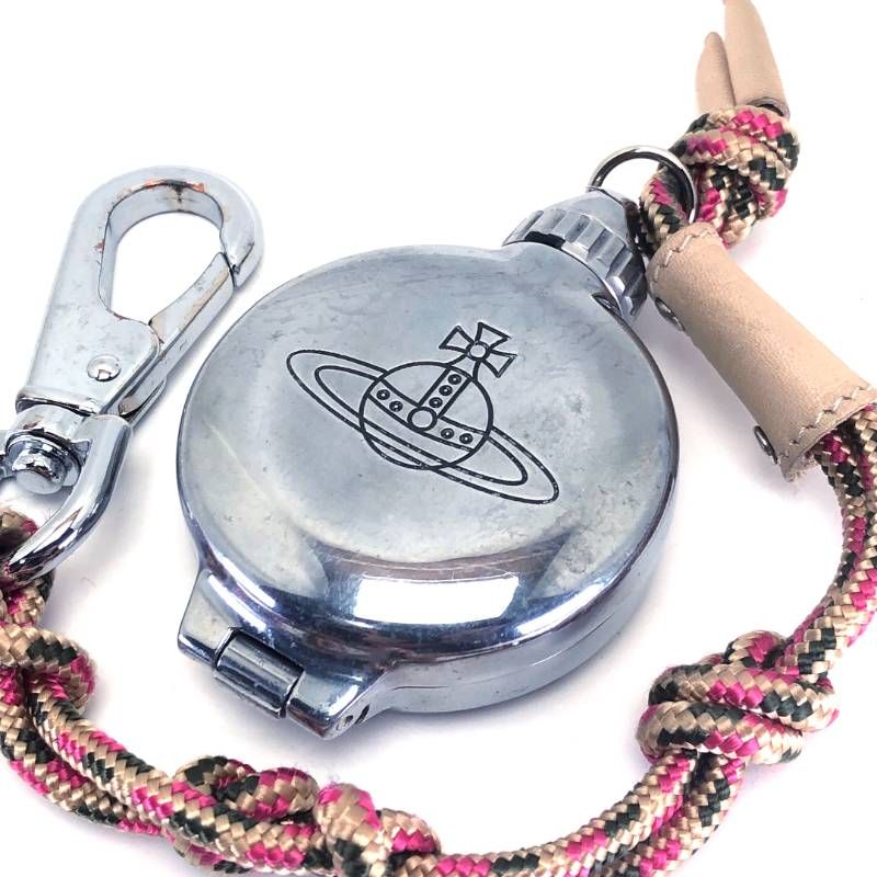 Vivienne Westwood ヴィヴィアンウエストウッド／アクセサリー アッシュトレイ 灰皿／ステンレス・ファブリック／シルバー・マルチカラー