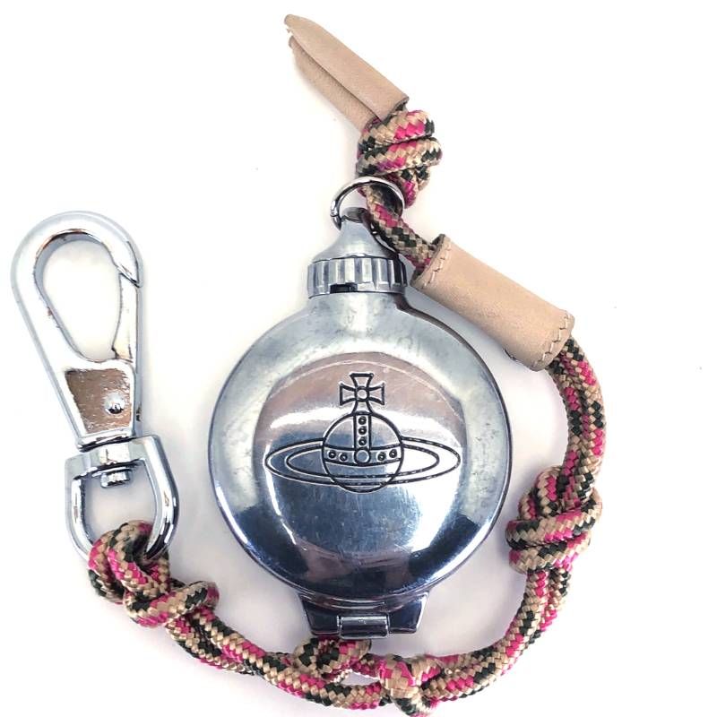 Vivienne Westwood ヴィヴィアンウエストウッド／アクセサリー アッシュトレイ 灰皿／ステンレス・ファブリック／シルバー・マルチカラー