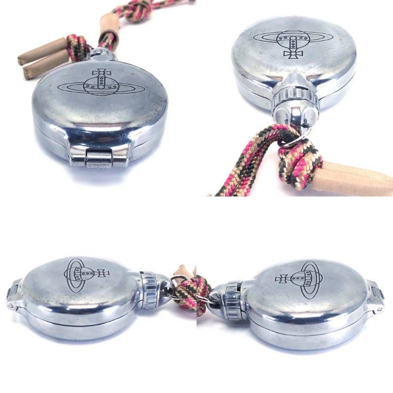 Vivienne Westwood ヴィヴィアンウエストウッド／アクセサリー アッシュトレイ 灰皿／ステンレス・ファブリック／シルバー・マルチカラー
