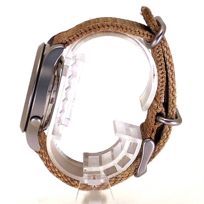 SEIKO セイコー／セイコー5 ミリタリー 7S26-02J0／自動巻／ステンレス／シルバー・ベージュ・カーキ