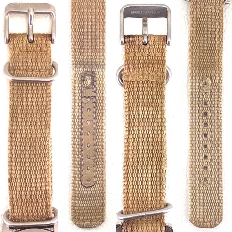 SEIKO セイコー／セイコー5 ミリタリー 7S26-02J0／自動巻／ステンレス／シルバー・ベージュ・カーキ