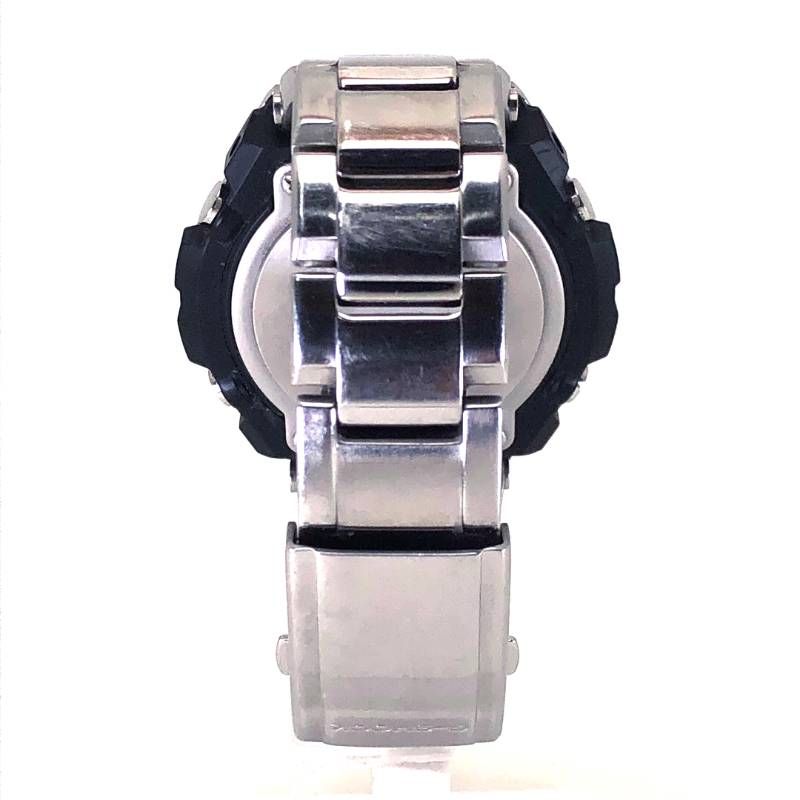 CASIO カシオ／G-SHOCK GST GST-W110D／ソーラークォーツ／ステンレス／シルバー・ブラック