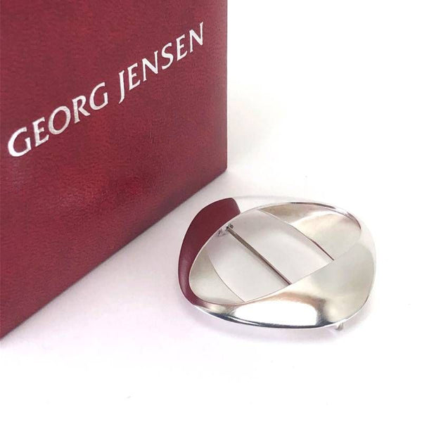 【美品・箱付き】Georg Jensen ジョージジェンセン／ピンブローチ 368／SV925／シルバー