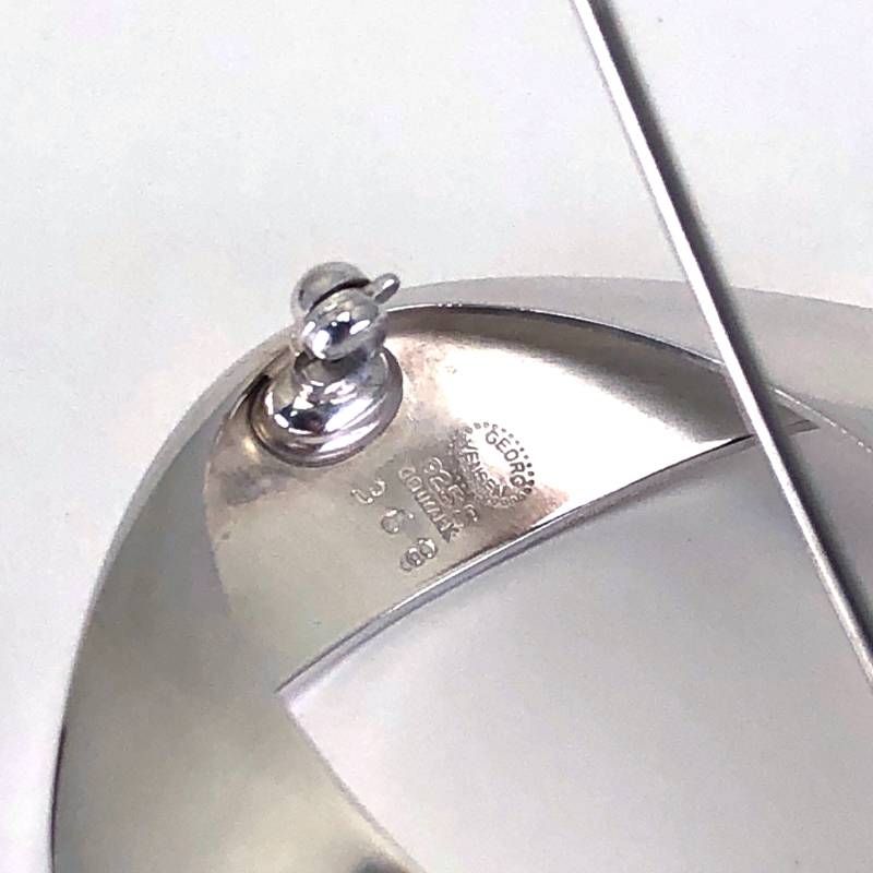 【美品・箱付き】Georg Jensen ジョージジェンセン／ピンブローチ 368／SV925／シルバー
