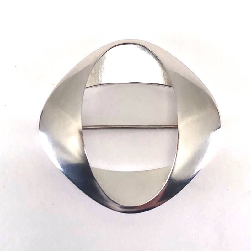 【美品・箱付き】Georg Jensen ジョージジェンセン／ピンブローチ 368／SV925／シルバー