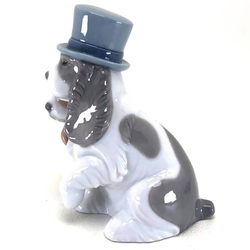 【美品】NAO ナオ／可愛いカップル／犬／1480／陶器／マルチカラー