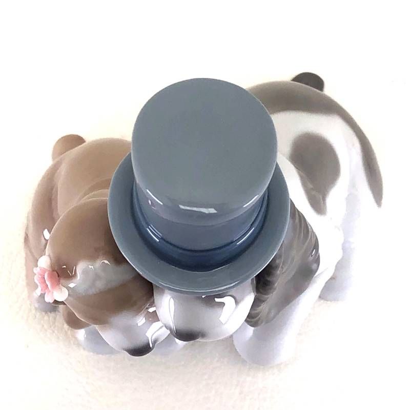 【美品】NAO ナオ／可愛いカップル／犬／1480／陶器／マルチカラー