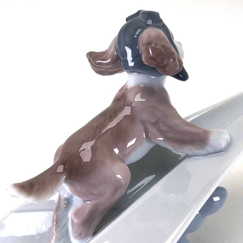 【美品・箱付き】LLADRO リヤドロ／可愛いパイロット／6665／陶器／マルチカラー
