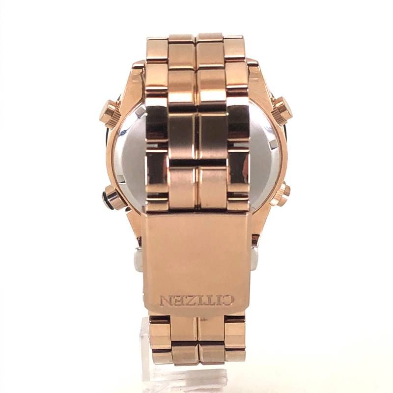【美品・電池交換済み】CITIZEN シチズン／プロマスター エコドライブ U200-S055024／ソーラークォーツ／ステンレス・チタン／ゴールド・ブラック