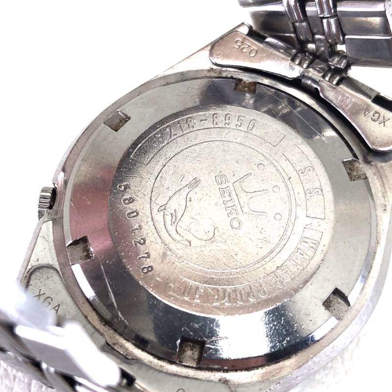 【1964年製 ヴィンテージ】SEIKO セイコー／セイコーマチック ウィークデーター 6218-8950／自動巻／ステンレス／シルバー