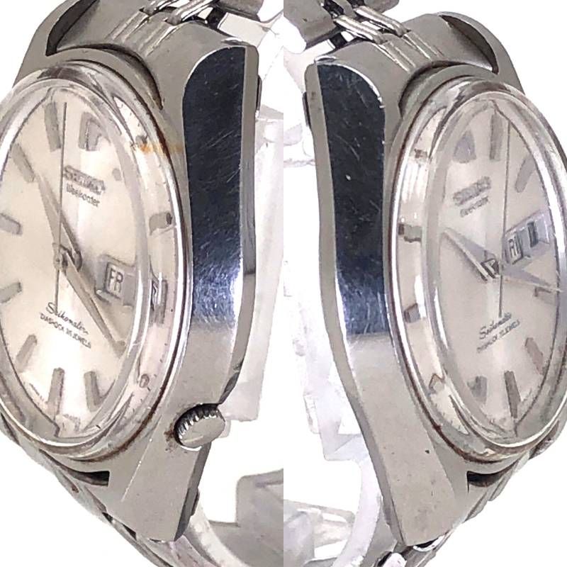 【1964年製 ヴィンテージ】SEIKO セイコー／セイコーマチック ウィークデーター 6218-8950／自動巻／ステンレス／シルバー