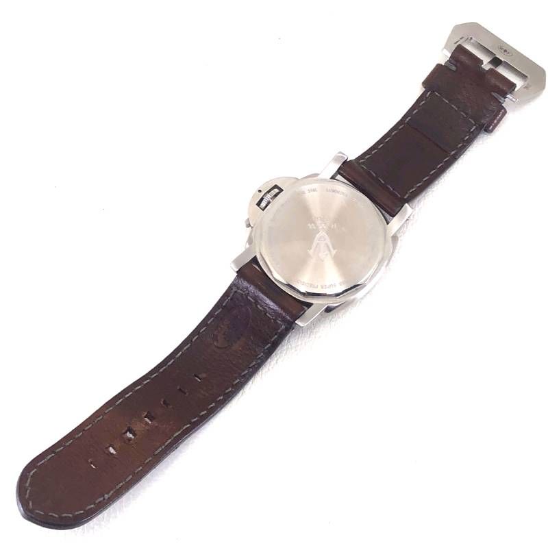 【希少・美品・ケース・替えベルト付】RXW/R.X.W（RockX solid Watch）／MARINA MILITARE マリーナミリターレ MM20／イタリア海軍時計モチーフ ミリタリー／手巻き／SUS316L・レザー／シルバー・ブラック・ブラウン
