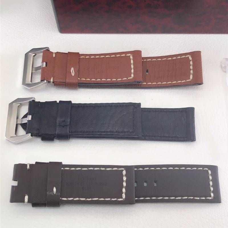 【希少・美品・ケース・替えベルト付】RXW/R.X.W（RockX solid Watch）／MARINA MILITARE マリーナミリターレ MM20／イタリア海軍時計モチーフ ミリタリー／手巻き／SUS316L・レザー／シルバー・ブラック・ブラウン