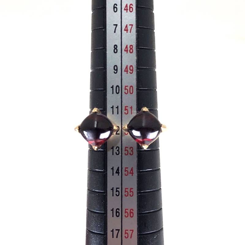 【箱付き】Baccarat バカラ／ミニメディチ リング 指輪／12号／SV925・クリスタルグラス／ゴールド・レッド／BC671