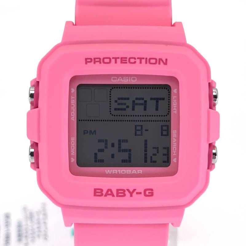 【美品・箱・取説付き】CASIO カシオ／BABY-G＋PLUS BGD-10KH-4JR／クォーツ／樹脂／ピンク