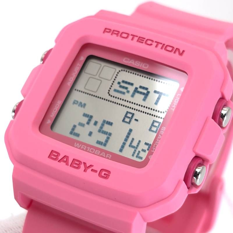 【美品・箱・取説付き】CASIO カシオ／BABY-G＋PLUS BGD-10KH-4JR／クォーツ／樹脂／ピンク