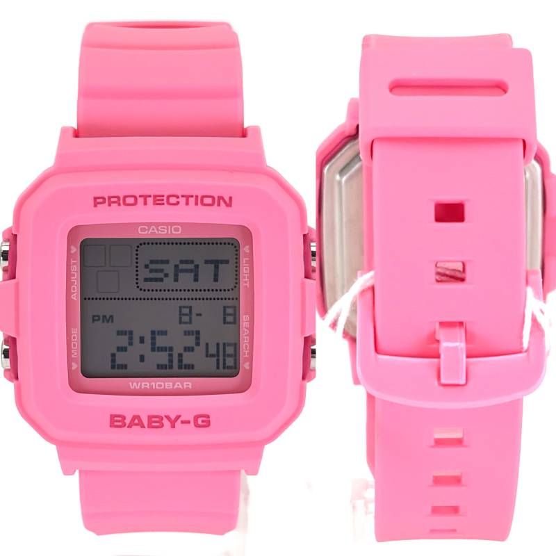 【美品・箱・取説付き】CASIO カシオ／BABY-G＋PLUS BGD-10KH-4JR／クォーツ／樹脂／ピンク