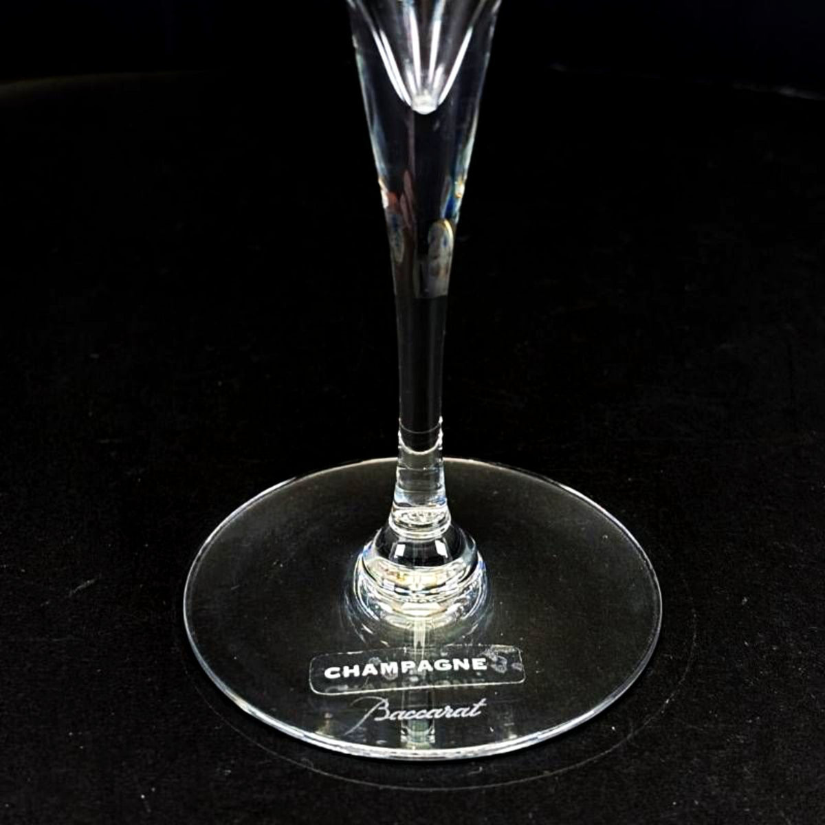 【美品・箱付き】Baccarat バカラ／オノロジー シャンパーニュ ワイングラス／クリスタルグラス／クリア／BC622