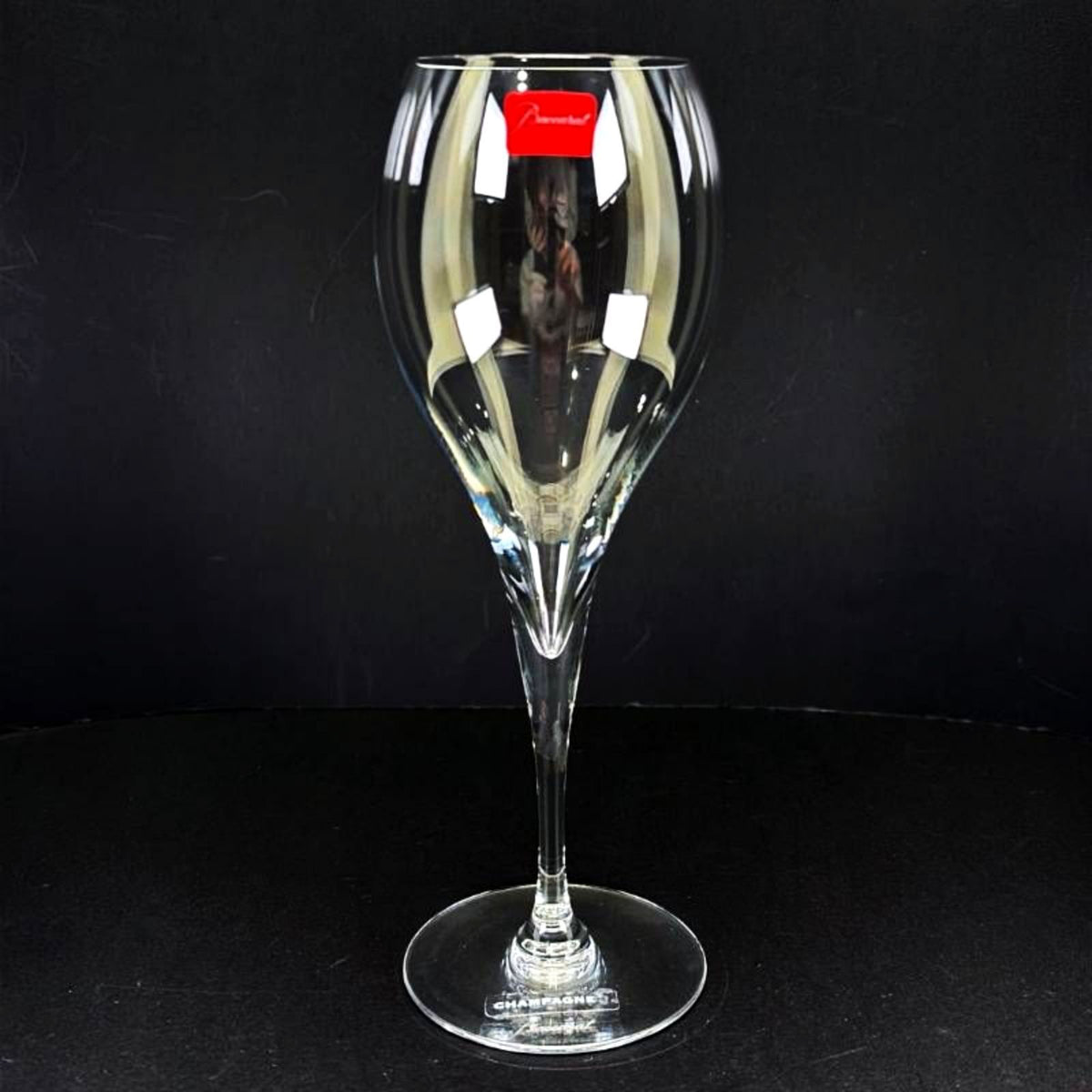 【美品・箱付き】Baccarat バカラ／オノロジー シャンパーニュ ワイングラス／クリスタルグラス／クリア／BC622