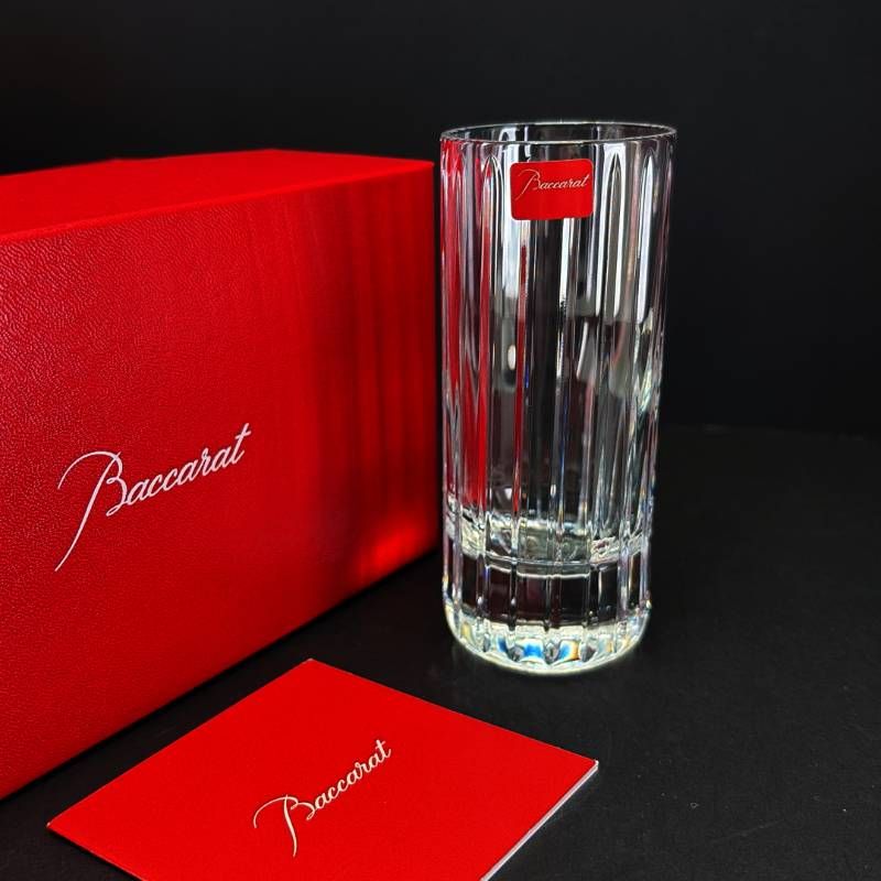 【美品・箱付き】Baccarat バカラ／ハーモニー ハッピーアワー タンブラー／クリスタルグラス／クリア／BC674