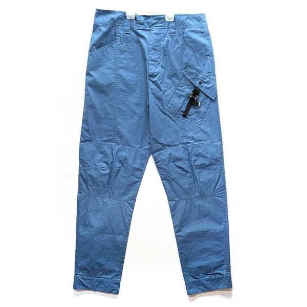 【美品】DIOR HOMME ディオールオム／21AW カーゴパンツ ワイドテーパードシルエット ワークパンツ 293C174A5573／48／コットン・ポリウレタンなど／ブルーグレー