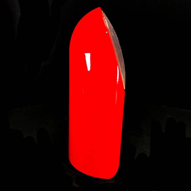 Artemide アルテミデ／Tantalo Table Clock 置時計／スチール・プラスチック(風防)・樹脂／レッド・ホワイト