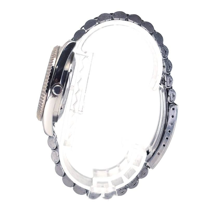 【美品】CITIZEN シチズン／イーグル7 6-S80521 HST フルーテッドベゼル／自動巻き／ステンレス／シルバー