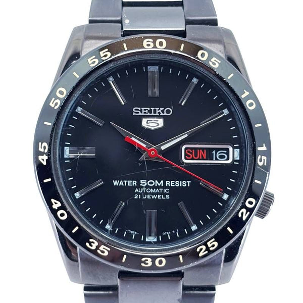 SEIKO セイコー／セイコー5 7S26-02T0／自動巻き／ステンレス／ブラック