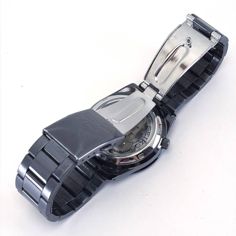 SEIKO セイコー／セイコー5 7S26-02T0／自動巻き／ステンレス／ブラック
