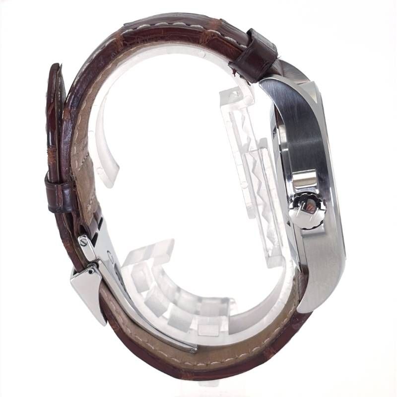 【美品・箱・取説付】Hamilton ハミルトン／カーキ ネイビー GMT  H776151／自動巻き／ステンレス・レザー／シルバー・ブラック・ブラウン