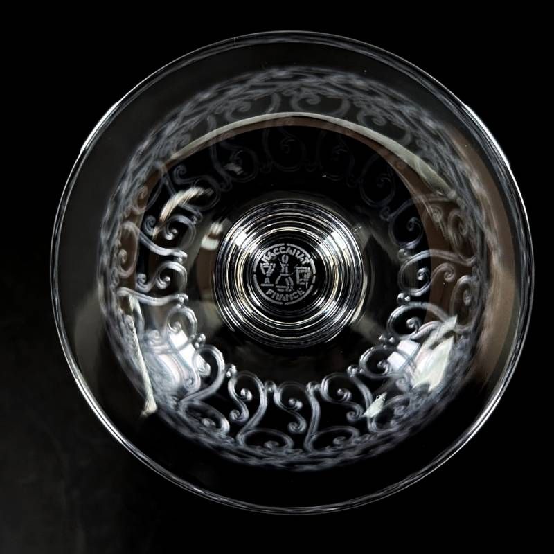 【美品・箱付き】Baccarat バカラ／ローハン ワイングラス 6客 セット／クリスタルグラス／クリア／BC678